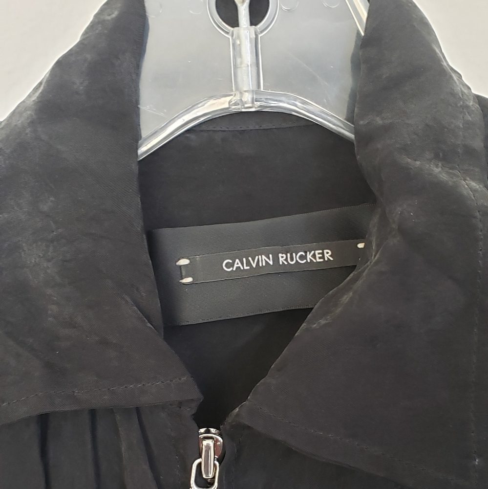 Calvin Rucker Jumpsuit size Medium Zippers Pockets - Picture 5 of 5